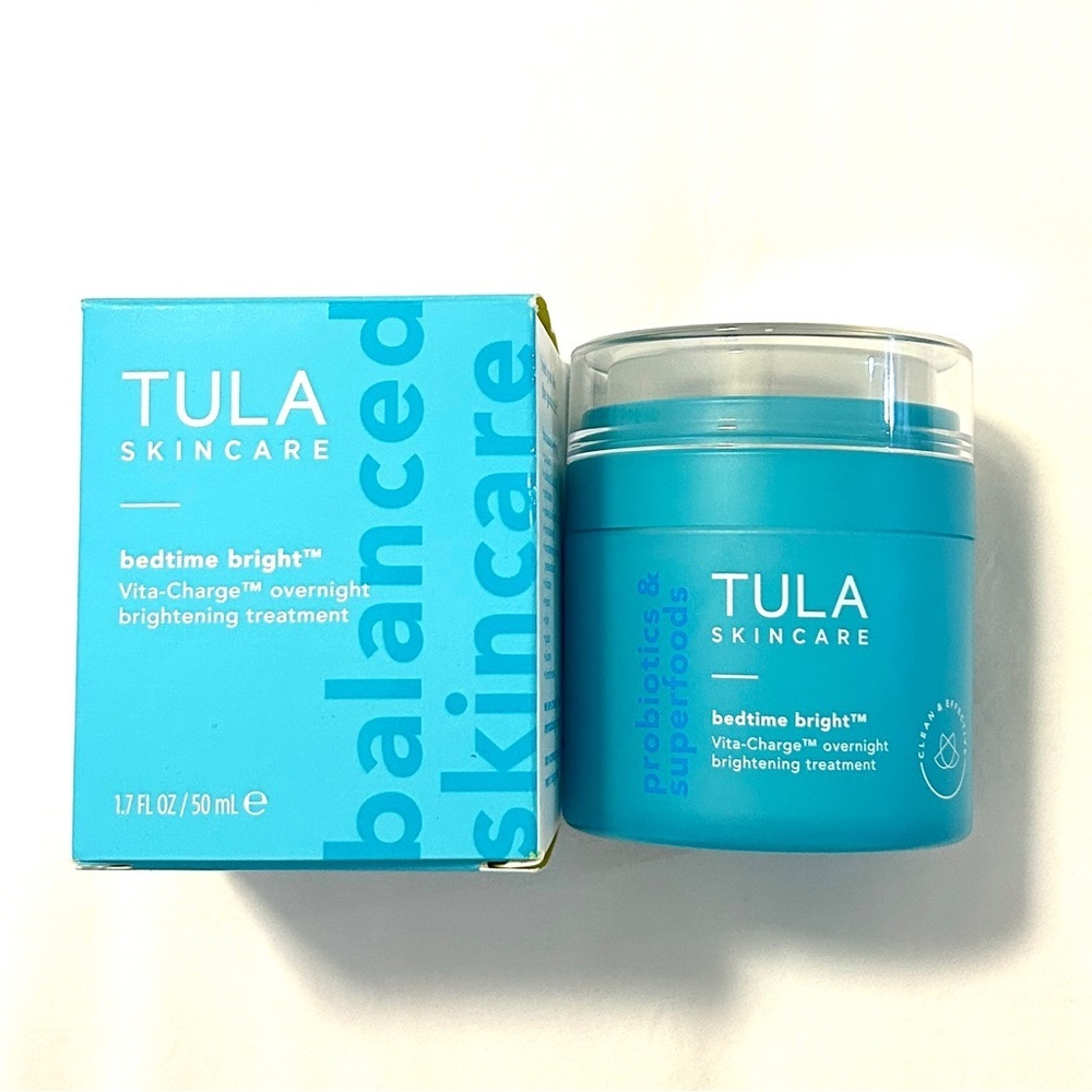 Tula Skincare Bedtime Bright Vita-Charge Overnight Treatment